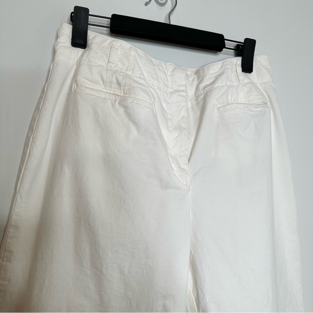 Anthropologie Maeve ‘70s Flare Pant in Ivory White - Picture 3 of 9